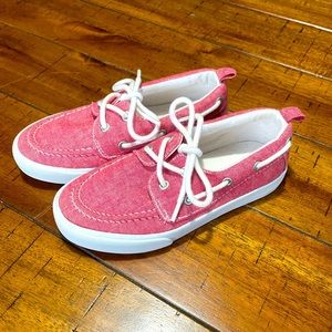 Coral Gymboree Childs Boat Shoes